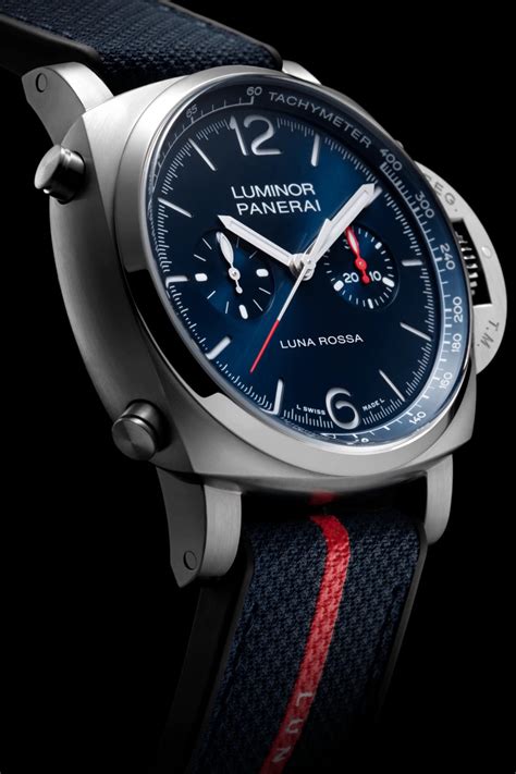 panerai chrono luna rossa|panerai luna rossa titanio price.